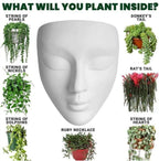 Artistic Face Wall Planter
