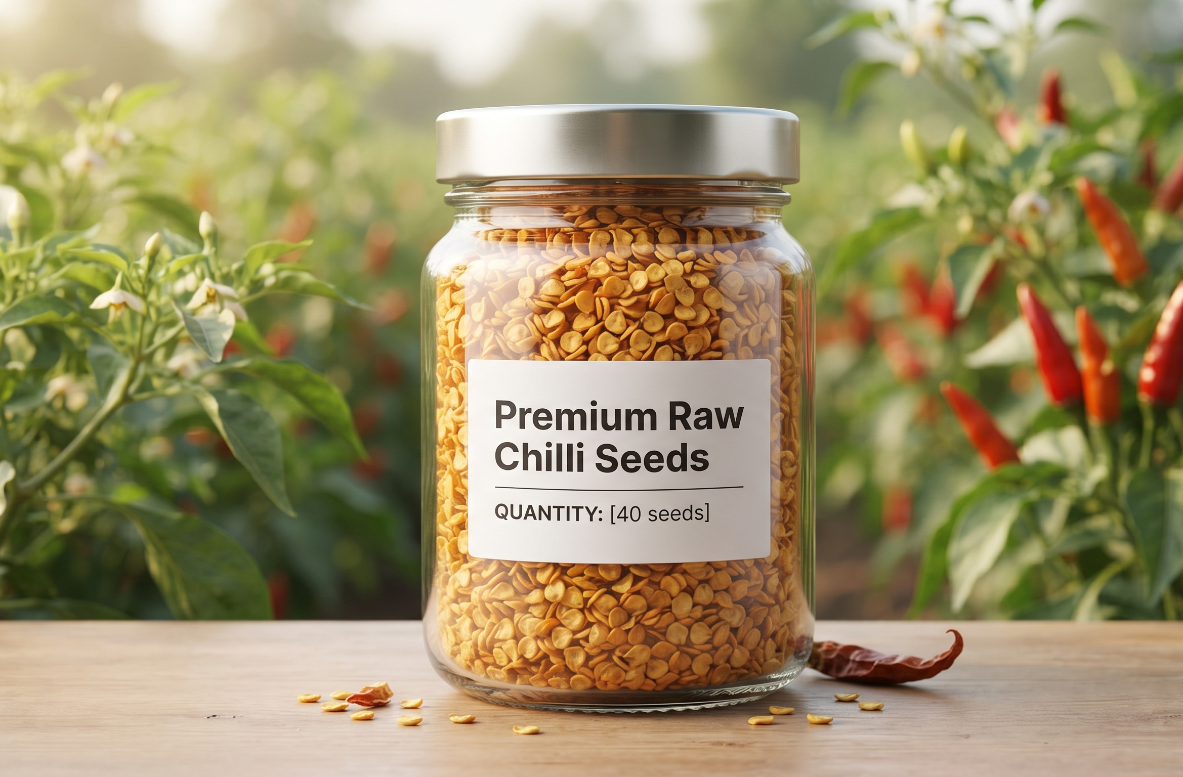 Chilli Green Seeds (40 seeds)