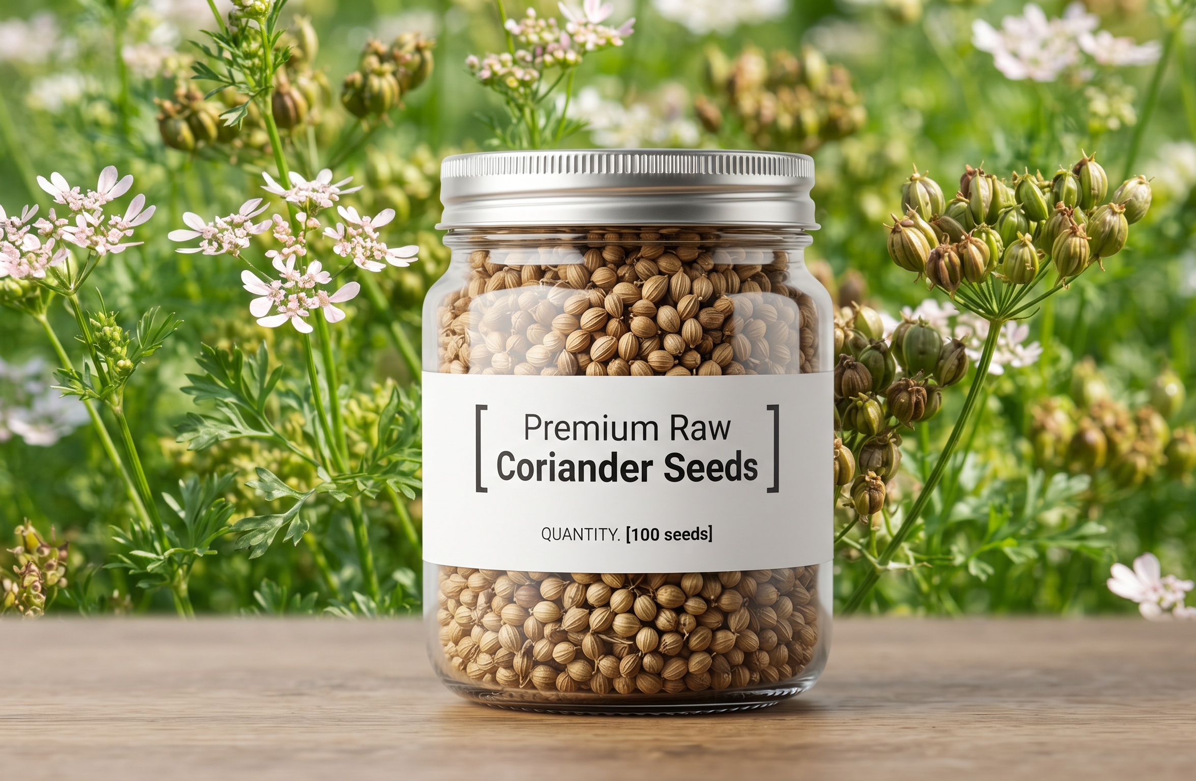 Coriander Seeds (100 seeds)